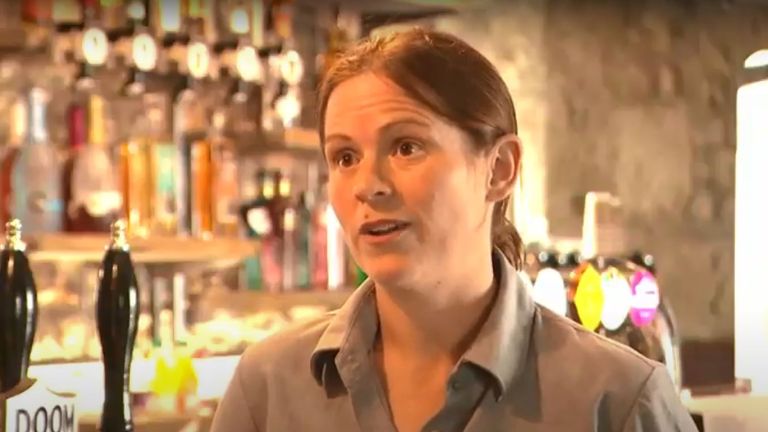 Bar manager Becki Osborne says there are many rules to follow