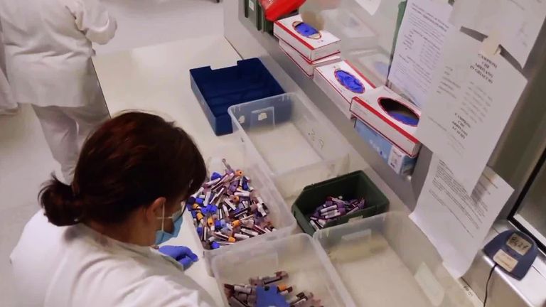 Medics have been monitoring coronavirus survivors in Italy
