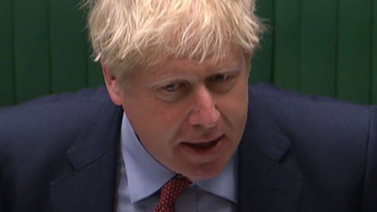 Boris Johnson says the government cannot wave a magic wand to secure all jobs in peril because of coronavirus