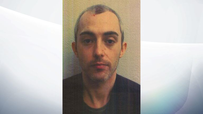 Mark Brown, 30, wore a dress and a silver wig when he sexually assaulted a university student. Pic: CPS