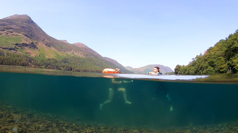 Lake Buttermere. The New Zealand pigmyweed has already wiped out several native species of plant in the Lake District and there are fears that the area's most pristine lakes are next.