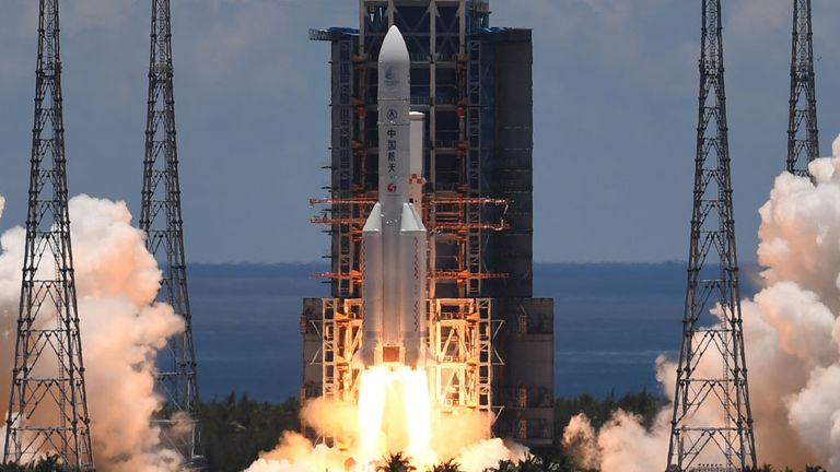 Tianwen-1 was launched successfully from Hainan Island off the south coast of China