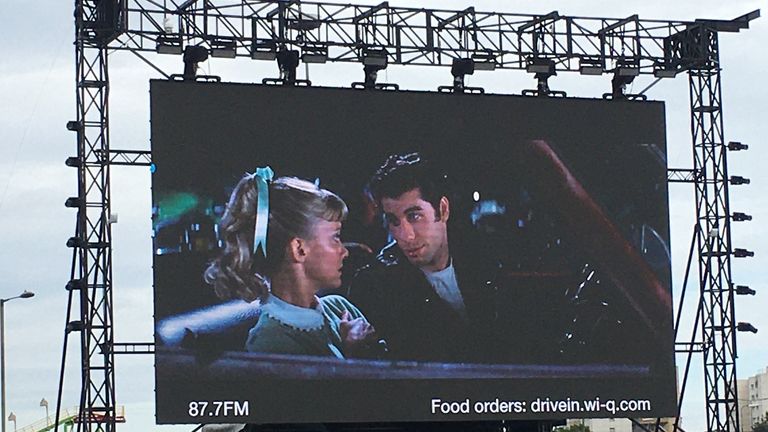 Grease at The Drive-In Club. Pic: Grease/Paramount/Park Circus
