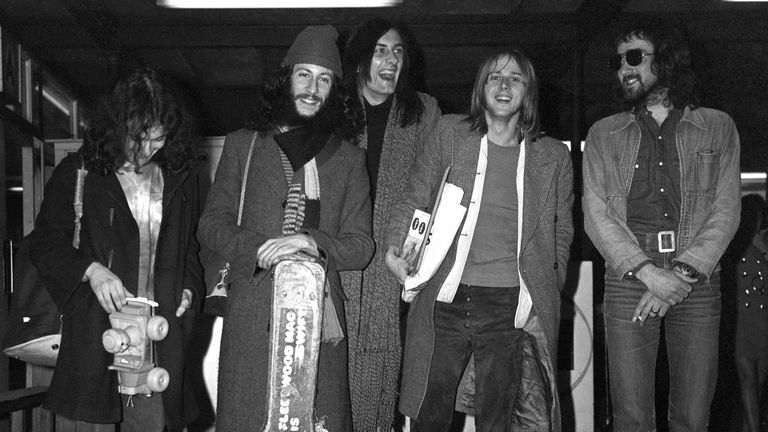 Green (second left) and Fleetwood Mac in 1970