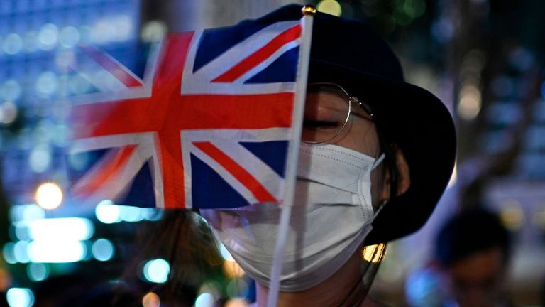 The UK's visa plan came after China brought in a controversial security law in Hong Kong