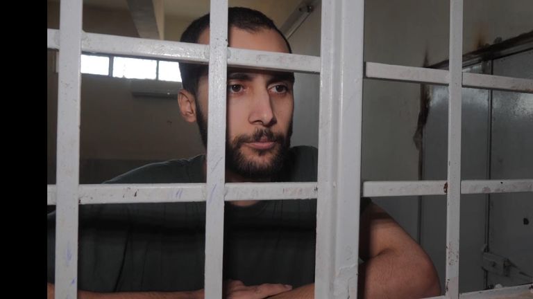 Ishak Mostefaoui was interviewed by Sky News in November last year having been held in the prison since March 2019.