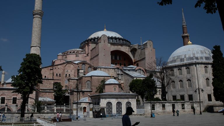 Hagia Sophia is to be converted back to an Islamic place of worship
