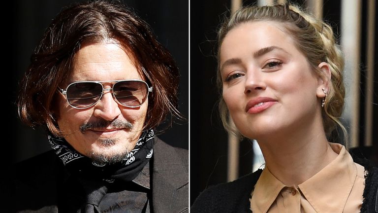 Johnny Depp and Amber Heard