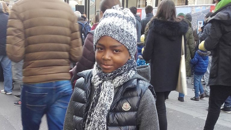 Kai Agyepong was playing with a toy gun when he was arrested