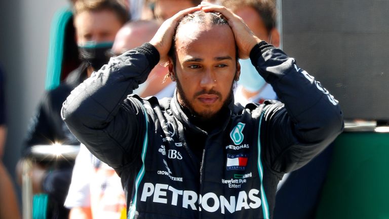 Lewis Hamilton will line up second on the grid at the Austrian Grand Prix