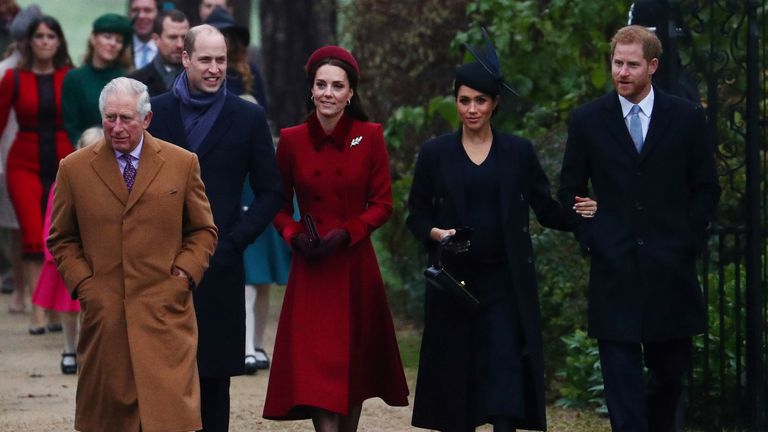 The Duke and Duchess of Cambridge are claimed to have a tense relationship with the Duke and Duchess of Sussex