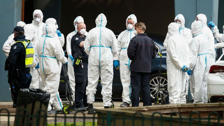 Coronavirus Melbourne Back Under Lockdown After Spike In Covid 19 Cases World News Sky News