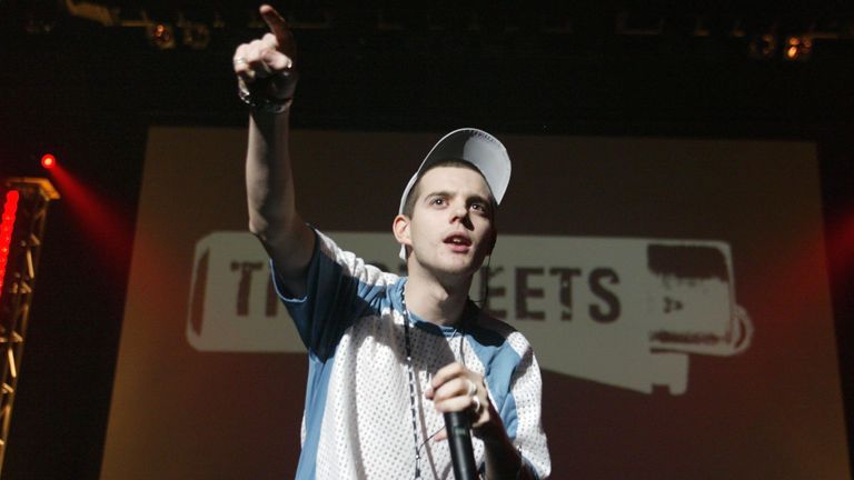 Mike Skinner of The Streets in 2003