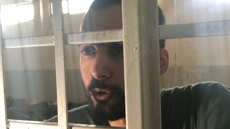 Sky News interviewed Ishak Mostefaoui in November last year at the prison where he has now been killed