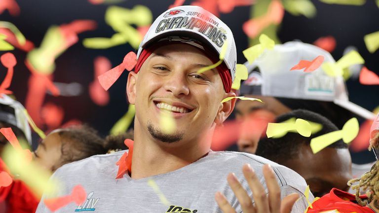 Patrick Mahomes has signed a contract said to be worth up to $503m (£403m)