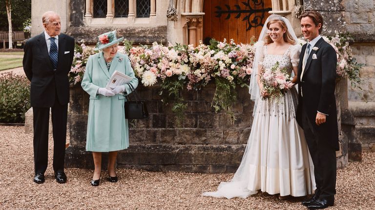 The Queen and the Duke of Edinburgh were among the guests