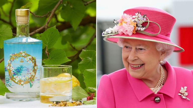 Buckingham Palace Gin Goes On Sale With Ingredients From The Queens Garden Uk News Sky News