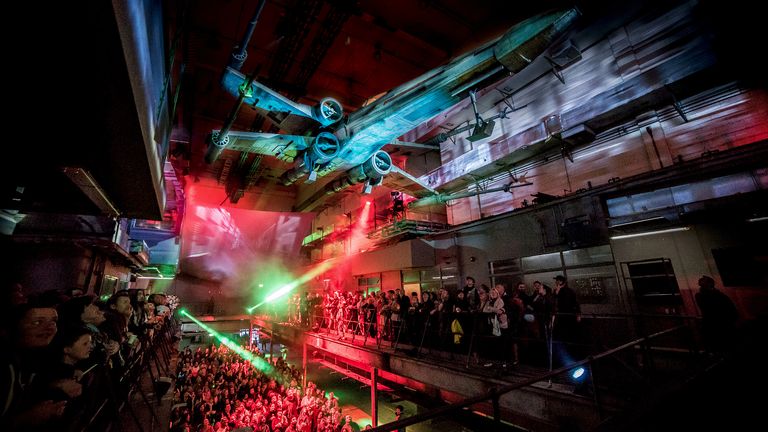 Star Wars gets the Secret Cinema treatment. Pic: Mike Massaro