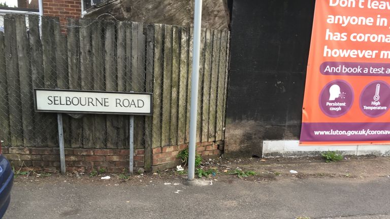 Residents around the Selbourne Road area of Luton have been urged to get COVID-19 tests