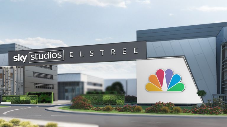 The studio will be built with the backing of Sky's owner, Comcast, and in partnership with sister company NBCUniversal