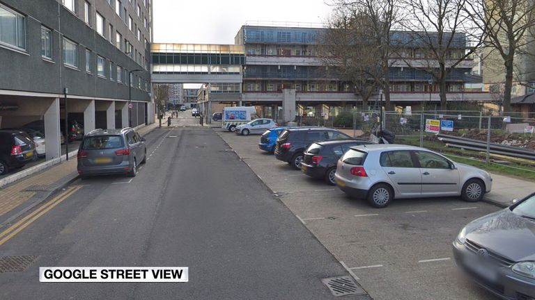The teens were attacked on Willan Road in Haringey, north London. Pic: Google Street View