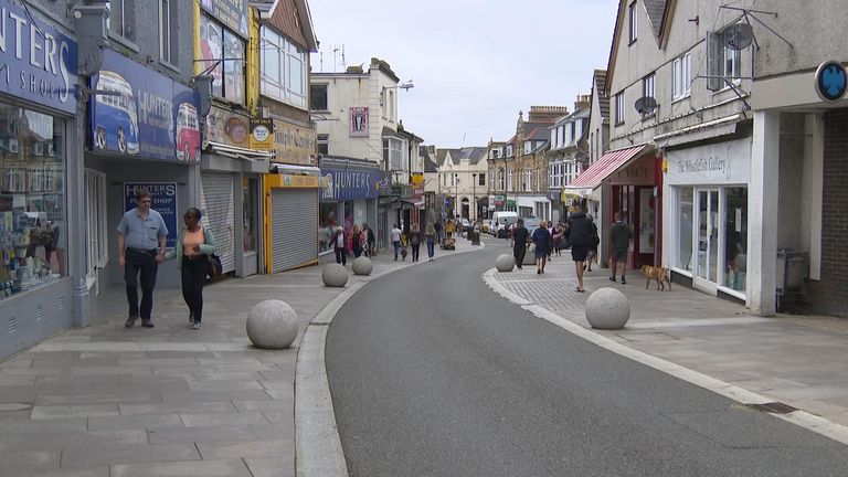 The number of unemployed in Newquay has doubled during lockdown