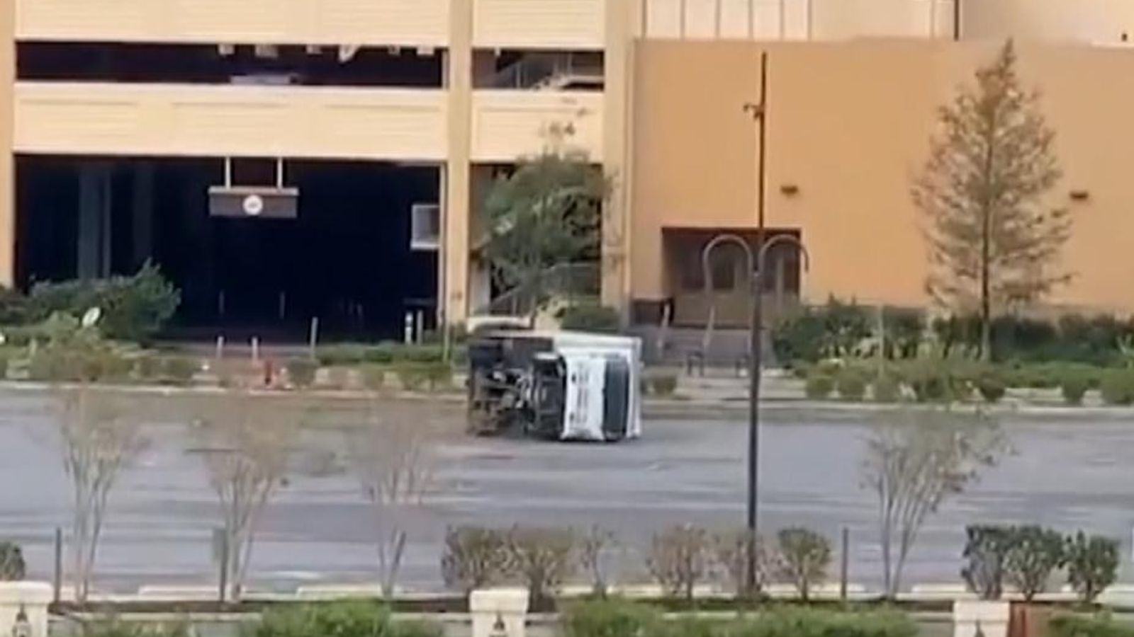 Hurricane Laura Hotel and casino among buildings damaged in storm's aftermath US News Sky News