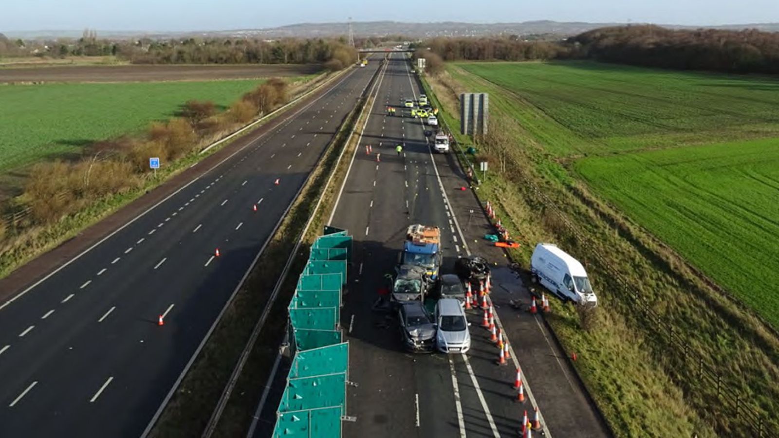 Lorry driver who killed mum and boy in M58 crash while using phone at ...