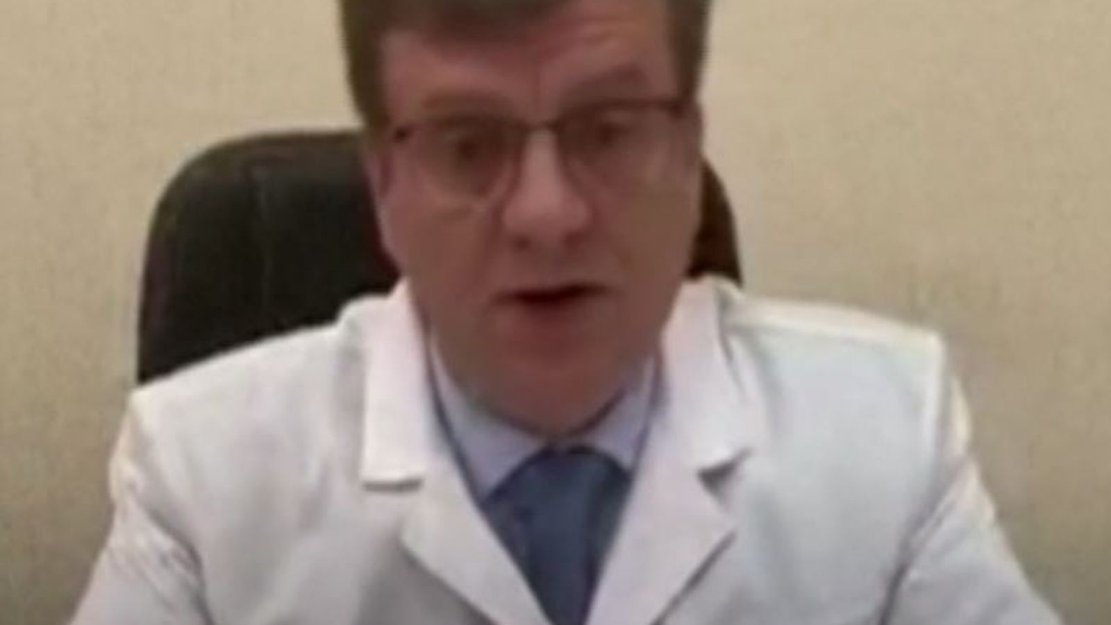 Alexei Navalny Doctor Diagnoses Metabolic Disorder World News Sky News