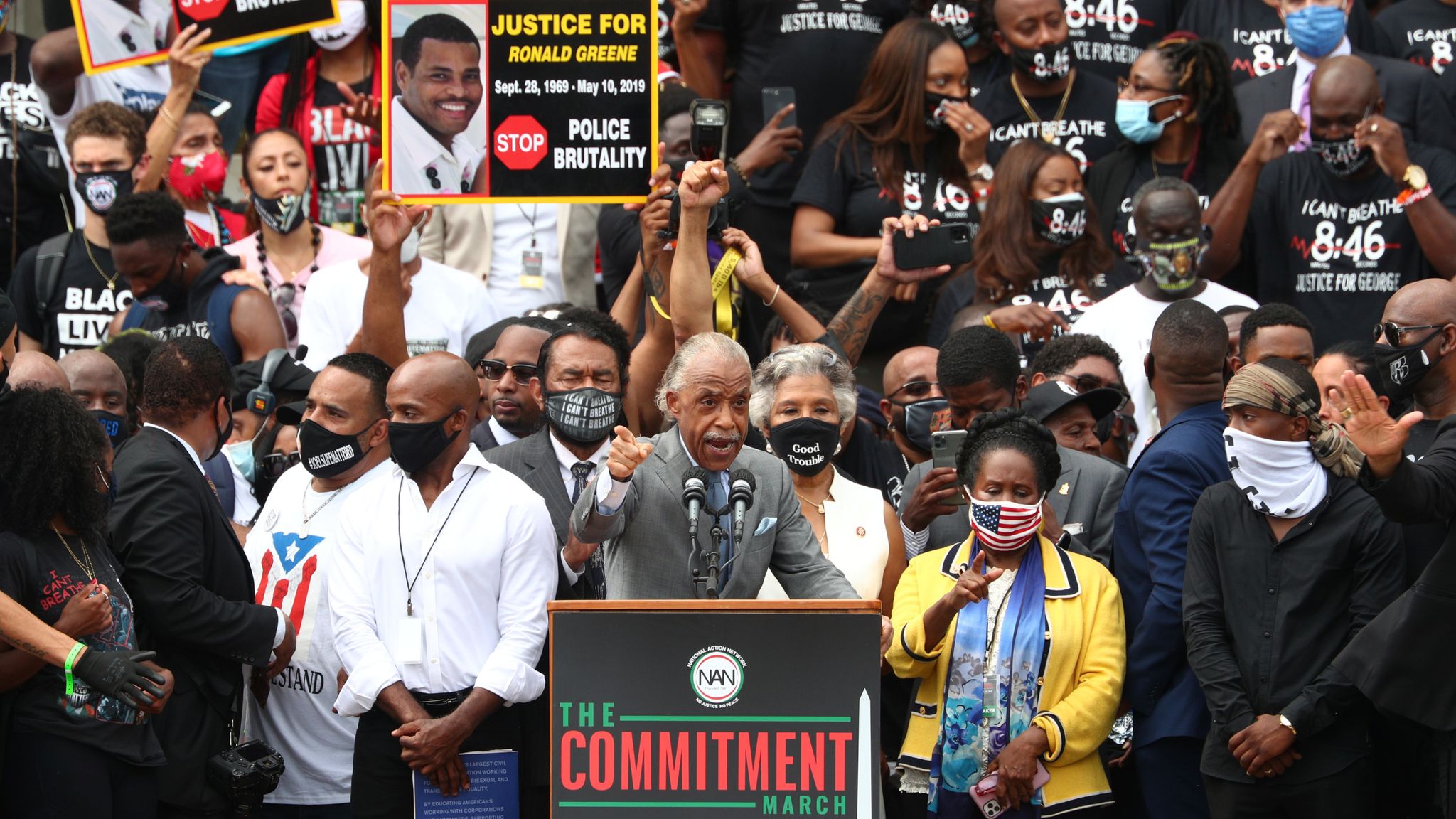 Commitment March Thousands echo historic March on Washington to