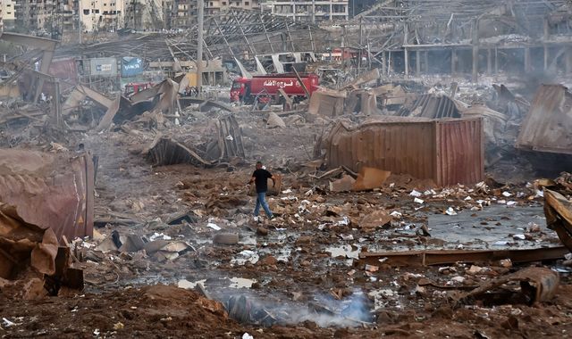 Beirut explosion: International search teams sent to help find the dozens still missing