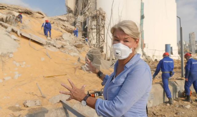 'This is ground zero': Sky News enters epicentre of disaster with first international rescue teams