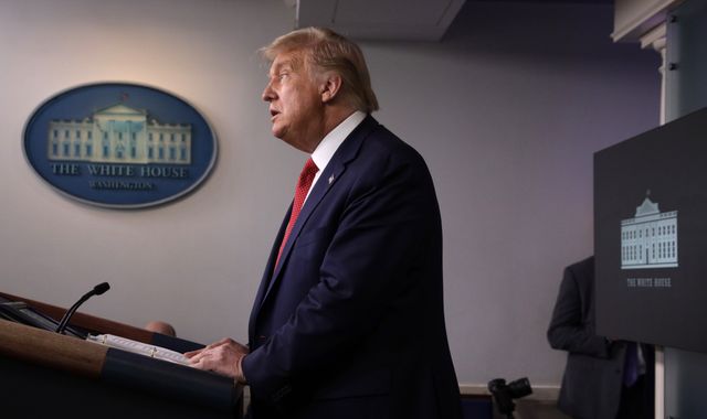 Trump rewrites history with claim 1917 Spanish flu (it was 1918) probably ended WWII (it didn't)