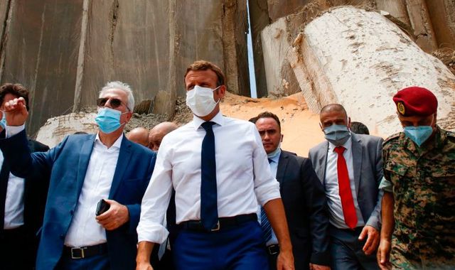 Beirut explosion: Emmanuel Macron says Lebanon needs new 'political initiative' because of corruption