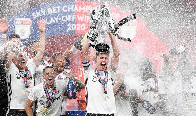 Fulham back in the Premier League after victory in football's richest game