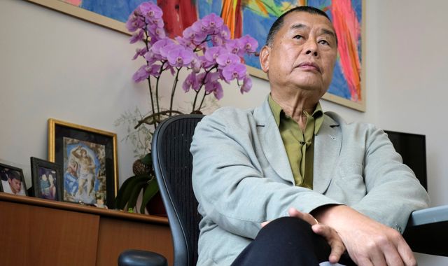 Hong Kong media mogul 'held over alleged foreign collusion under national security law'