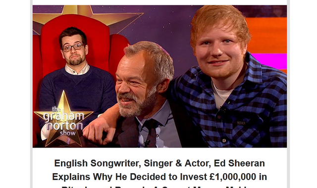Public warned over criminals using celebrities to promote fake investments
