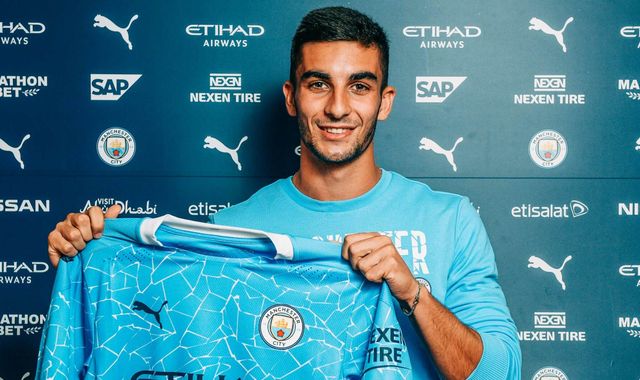 Ferran Torres: Manchester City complete signing of winger from Valencia