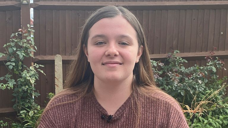 Lucy Bentley, 17, is worried about how her A-levels will be affected next year