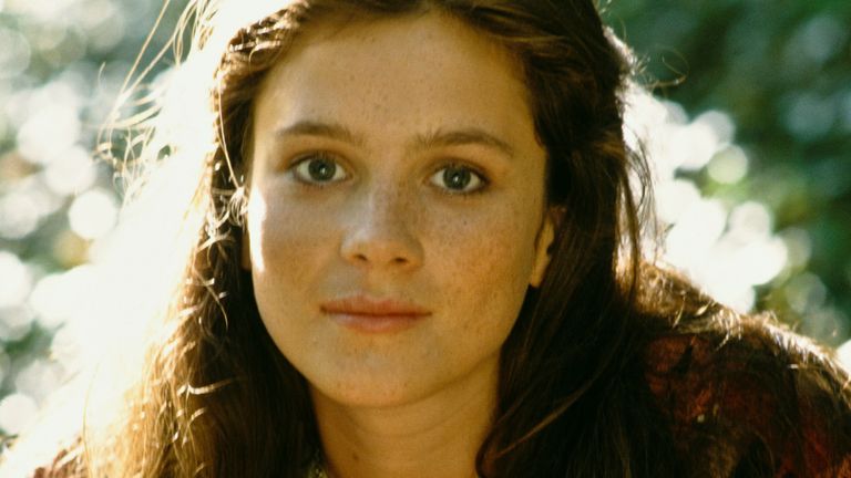 Actress Anna Friel pictured in 1992, when she was starring in Brookside