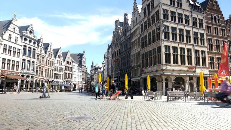 Antwerp has been one of the areas hardest hit by coronavirus