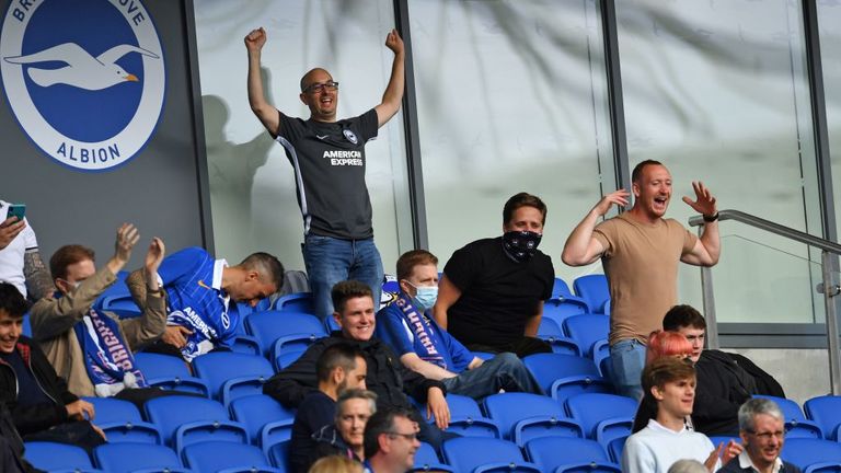 Fans were told to follow a code of conduct while attending