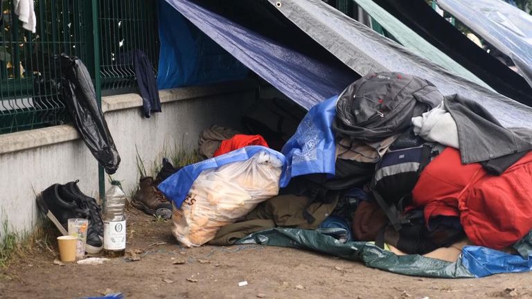 Sudanese men in Calais said they knew the migrant who died