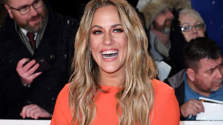 Caroline Flack at the National Television Awards