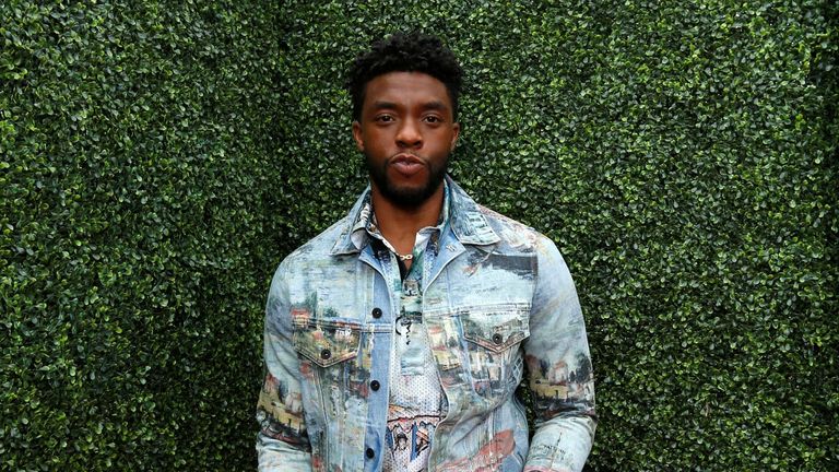 Chadwick Boseman at the 2018 MTV Movie & TV Awards