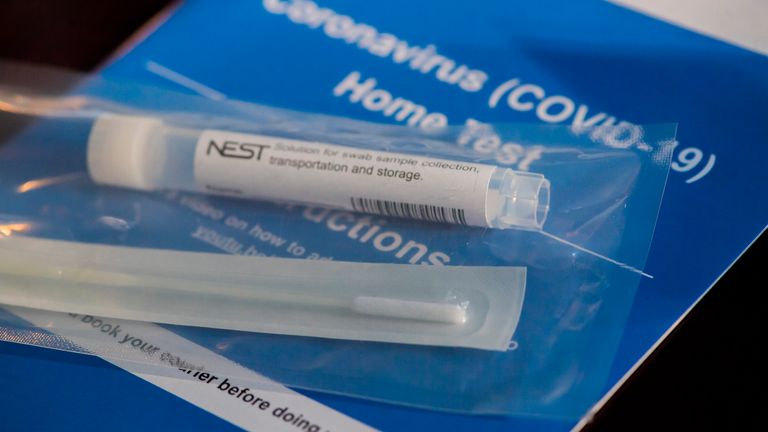 Researchers have said the government is providing incomplete data in relation to home test kits