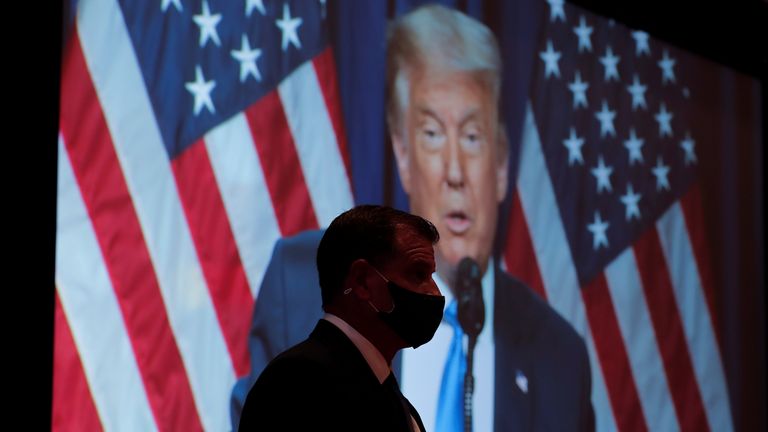 Donald Trump took centre stage at the Republican Convention in Charlotte, North Carolina