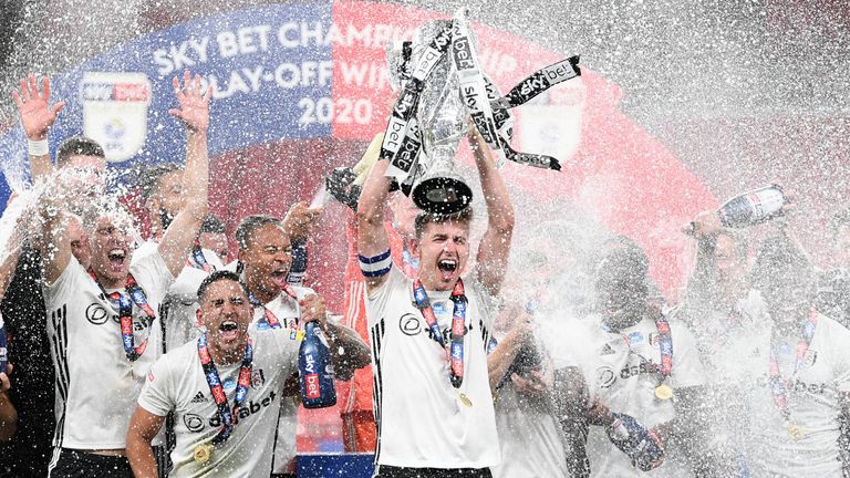 Fulham back in the Premier League after victory in football's richest