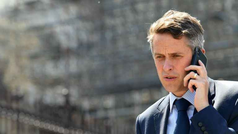 Britain&#39;s Education Secretary Gavin Williamson arrives at the Houses of Parliament in central London on June 2, 2020. - British MPs will return to parliament on Tuesday as the virtual system introduced during coronavirus pandemic is ended, with controversial plans to quarantine people entering the country set to be presented. (Photo by JUSTIN TALLIS / AFP) (Photo by JUSTIN TALLIS/AFP via Getty Images)

