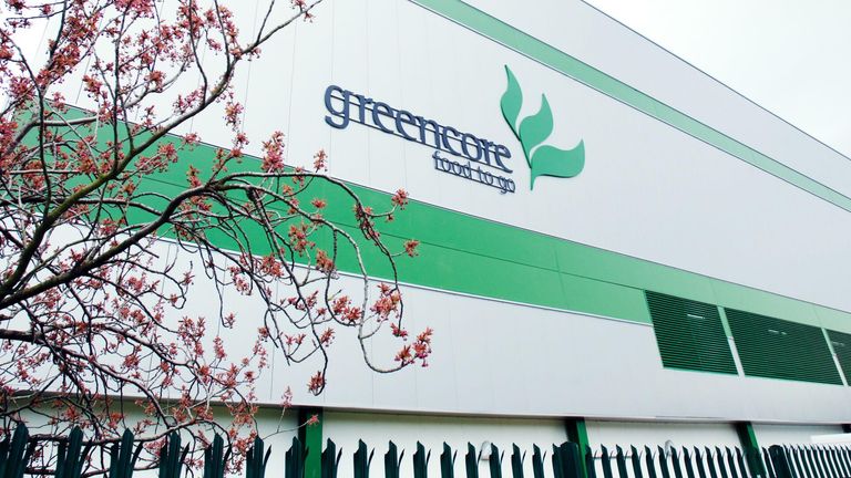 Greencore&#39;s Northamptonshire factory 